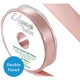 Rose Gold Satin Ribbon - 15mm x 20m (1)