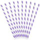 Lilac Striped Paper Straws (10) Lilac Striped Paper Straws (10)