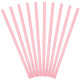Light Pink Paper Straws (10) Light Pink Paper Straws (10)