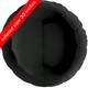 36" Black Round Foil Balloon (1)