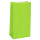 Lime Green Paper Treat Bags (12) Lime Green Paper Treat Bags (12)