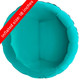 36" Tiffany Blue Round Foil Balloon (1) 36" Tiffany Blue Round Foil Balloon (1)