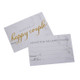 Scripted Marble Wedding Wishes Cards (25)
