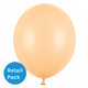 12 inch Pastel Light Peach Latex Balloons (10) 12 inch Pastel Light Peach Latex Balloons (10)