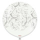 24 inch Space Nebula White Silver Kalisan Latex Balloon (1)