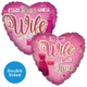 An 18 inch Love To My Wife Heart Foil Balloon, manufactured by Sensations. An 18 inch Love To My Wife Heart Foil Balloon, manufactured by Sensations.