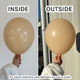 5" Standard Blush Gemar Latex Balloons (50)