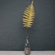 62cm Bright Gold Glitter Fern Leaf (1)