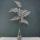 72cm Champagne Glitter Fern Spray (1)