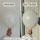 13" Standard White Gemar Latex Balloons (10)