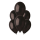 13" Standard Black Gemar Latex Balloons (10)