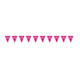 Happy Birthday Glitz Pink & Silver Bunting - 9ft (1)