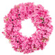 Fuchsia Hydrangea Wreath