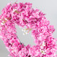 Fuchsia Hydrangea Wreath