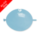 6” Standard Baby Blue Gemar G-Link Latex Balloons (100)