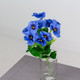 34cm Blue Pansy Bunch