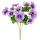 34cm Lilac Pansy Bunch