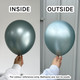 12" Silk Cool Mint Sempertex Latex Balloons (12) 12" Silk Cool Mint Sempertex Latex Balloons (12)