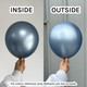 12" Silk Arctic Blue Sempertex Latex Balloons (12) 12" Silk Arctic Blue Sempertex Latex Balloons (12)