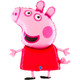 Peppa Pig Large Foil Balloon Shape Grabo