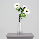 A cream anemone spray, measuring 50cm. A cream anemone spray, measuring 50cm.
