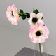 A pale pink anemone spray, measuring 50cm. A pale pink anemone spray, measuring 50cm.