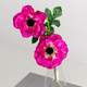 A magenta anemone spray, measuring 50cm. A magenta anemone spray, measuring 50cm.