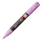 A lavender extra fine bullet tip Posca paint pen