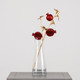 A Red Glittered Pomegranate Spray, measuring approx. 45cm!