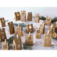 A Set of Make Your Own Advent Calendar Houses, manufactured by Partydeco.