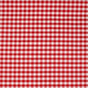 6mm Red Polycotton Gingham Pre-Cut Fabric - 110 x 100cm (1)