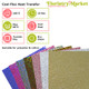 Red Glitter Cool Flex Clothing Vinyl - 330mm x 500mm (1 sheet)