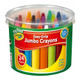 A pack of 24 Crayola Easy Grip Jumbo Crayons.