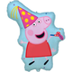 A  Peppa Pig Party Shape Foil Balloon, manufacturer by Procos.