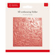 A Christmas Foliage 3D Embossing Folder, manufactured by Crafter's Companion. A Christmas Foliage 3D Embossing Folder, manufactured by Crafter's Companion.