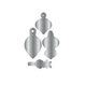 Christmas Baubles Metal Die Set (4pcs)