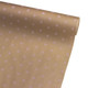 A Roll of Light Pink Spot Kraft Paper Roll, measuring approx. 50cm x 100m. A Roll of Light Pink Spot Kraft Paper Roll, measuring approx. 50cm x 100m.