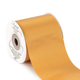 A reel of Gold Satin Sash Ribbon, measuring approx. 100m x 50m. A reel of Gold Satin Sash Ribbon, measuring approx. 100m x 50m.