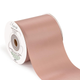 A reel of Rose Gold Satin Sash Ribbon, measuring approx. 100m x 50m. A reel of Rose Gold Satin Sash Ribbon, measuring approx. 100m x 50m.
