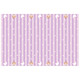 A Gabby's Dollhouse Pink Paper Tablecover, manufactured by PartyDeco.