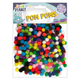 A 9g pack of 7mm Craft Planet Mini Pom Poms.