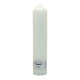 A White Chapel Candle, measuring approx. 300mm x 60mm. A White Chapel Candle, measuring approx. 300mm x 60mm.