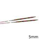 A set of KnitPro Interchangeable Circular Knitting Needle Pin Tips, with a width of approx. 5mm. A set of KnitPro Interchangeable Circular Knitting Needle Pin Tips, with a width of approx. 5mm.