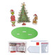 A Grinchmas Time Crystal Art Sparkle Scene Kit.