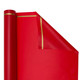 An 80m roll of red with gold border cello wrap.