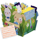 An Easter Bunny Box with Stickers.