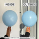 12" Pastel Matte Blue Sempertex Latex Balloons (12) 12" Pastel Matte Blue Sempertex Latex Balloons (12)
