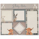 A pack of Cedar & Sage Animals Magnetic Sticky Notes.