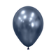A pack of 50 5" Reflex Galaxy Blue Latex Balloons, manufactured by Sempertex.