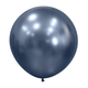 A pack of 3 24" Reflex Galaxy Blue Latex Balloons, manufactured by Sempertex.